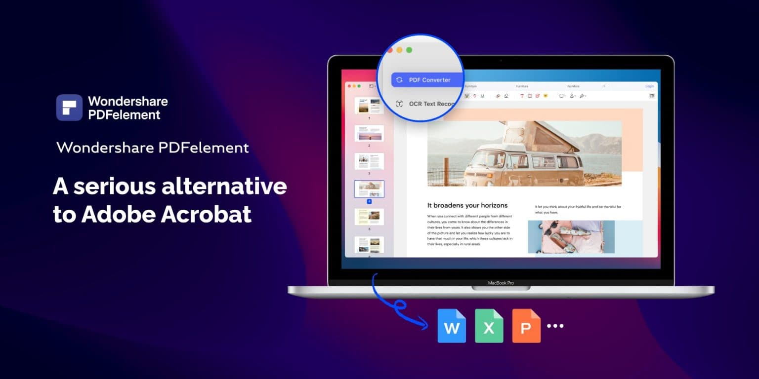 Wondershare PDFelement 8.0 is a full-featured PDF editor.