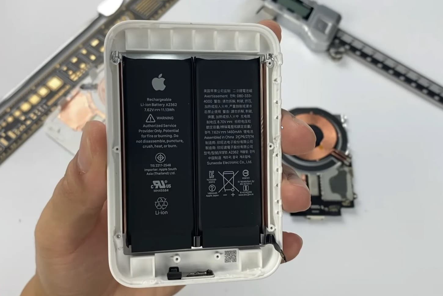 MagSafe Battery Pack teardown: ChargerLAB tore into Apple's new MagSafe Battery Pack. Literally.