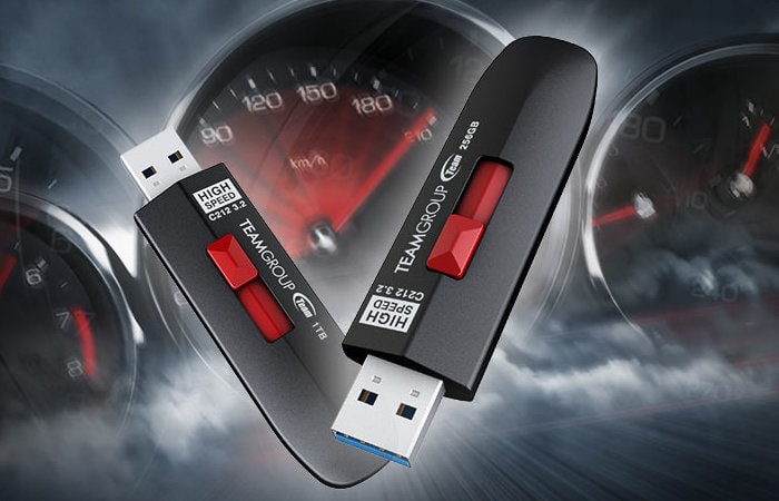 The biggest and fastest of TeamGroup's new USB flash drives goes by the name 