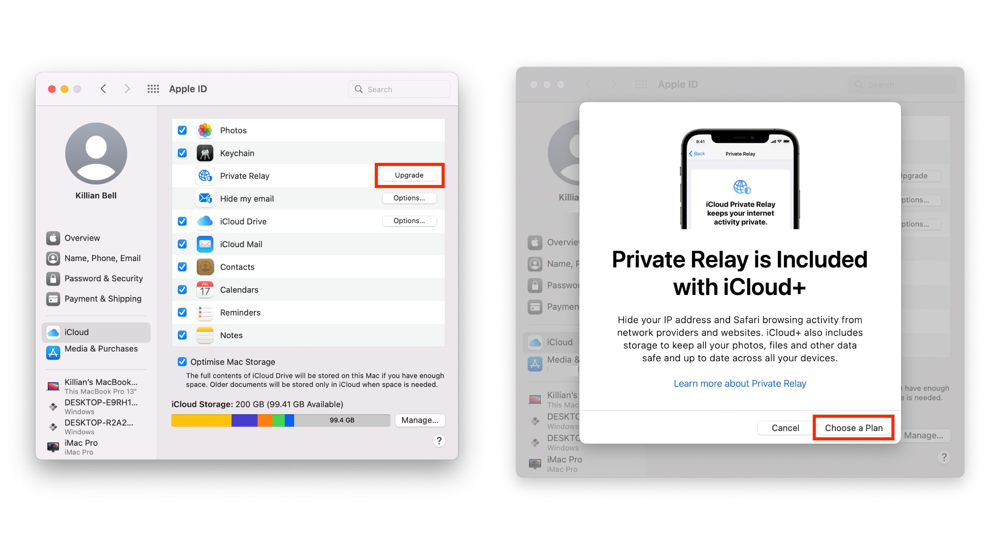 How to enable iCloud Private Relay