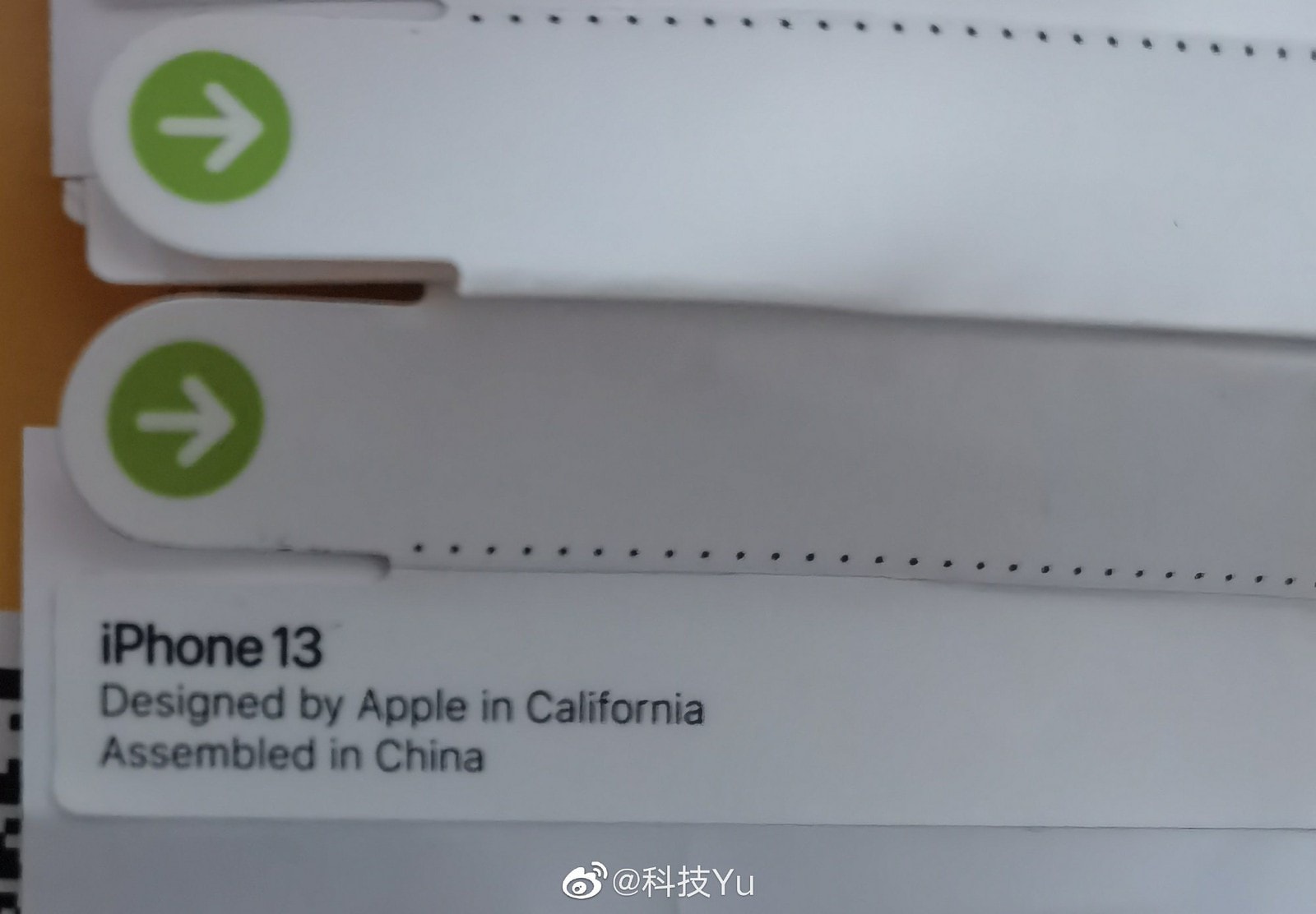 IPhone 13 packaging leak iPhone 13 name leak