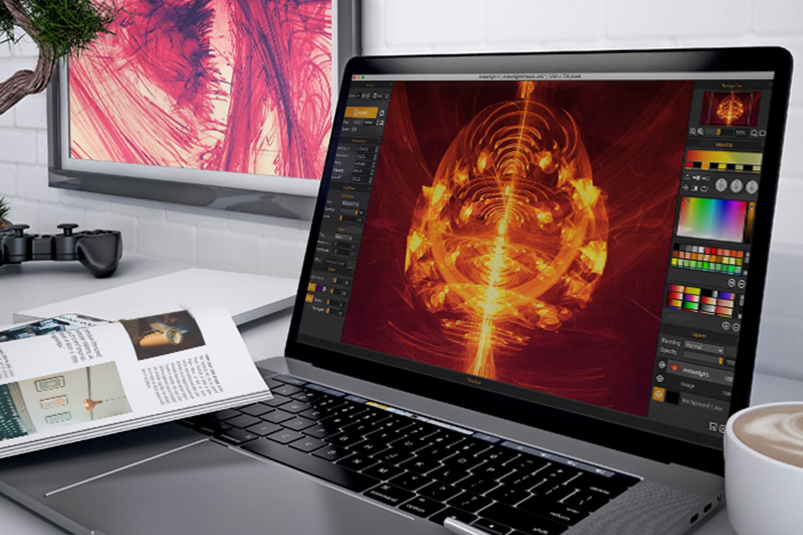 You can create amazing animations easily with Amberlight 2.