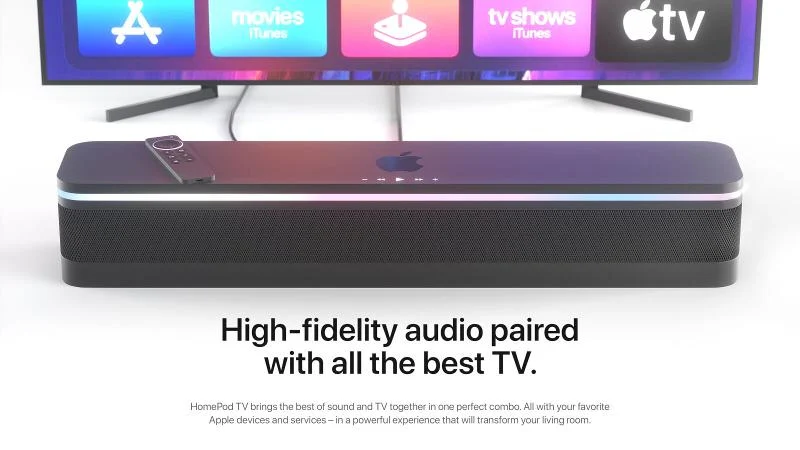 The HomePod TV would pair great audio with great TV.