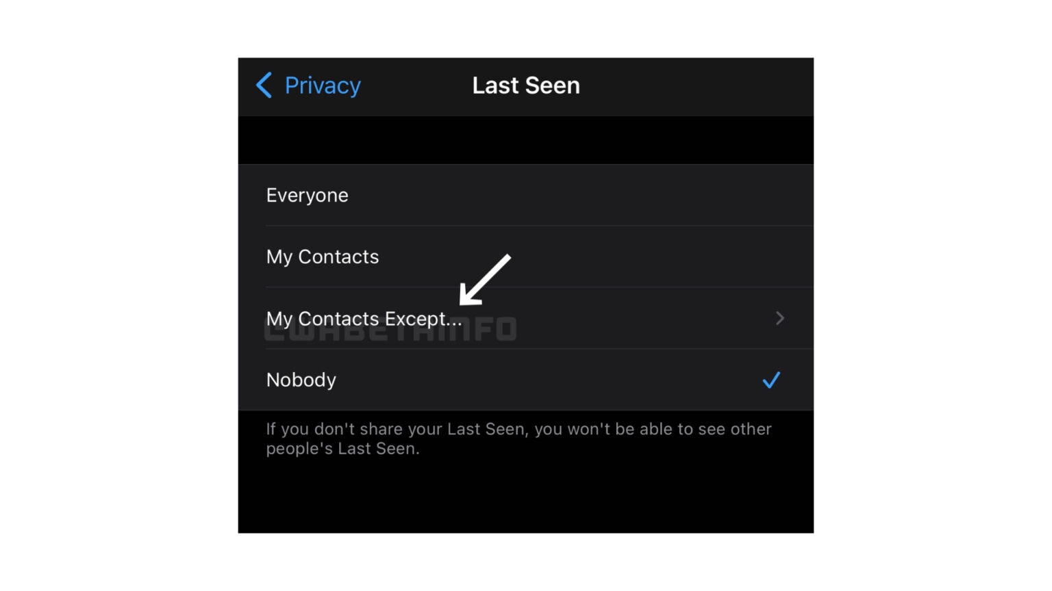 WhatsApp could let you hide 'last seen' status from individual contacts