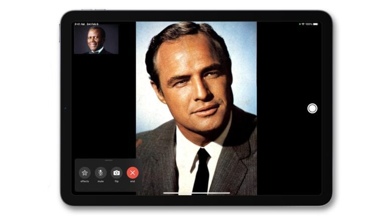 When videoconferencing on an iPad, you always appear to be looking off to one side. iPad FaceTime would be even better with Apple’s Attention Correction