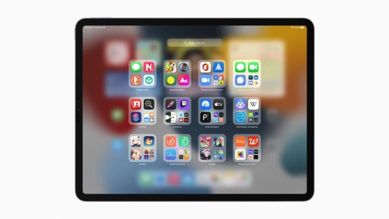 iPadOS 15 updates the Home screen