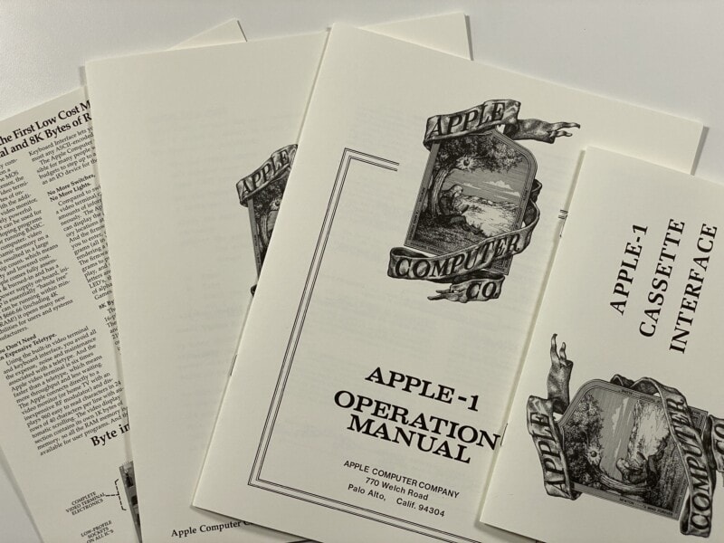 Get your own faithfully recreated Apple1 Operation Manual Cult of Mac