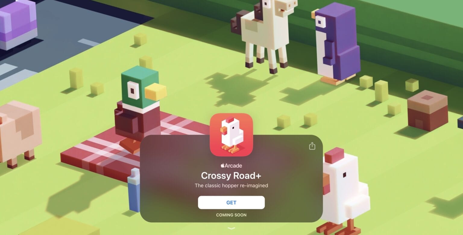 Crossy Road coming soon to Apple Arcade