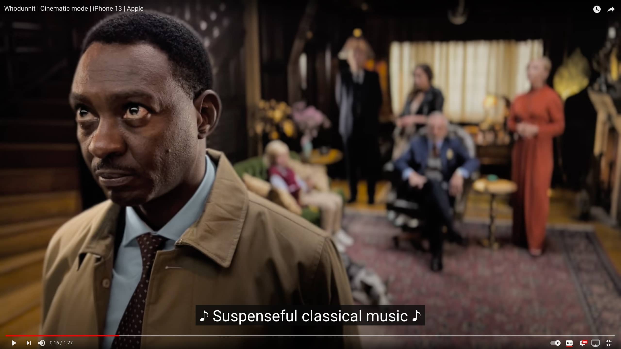 Apple's new cinematic mode