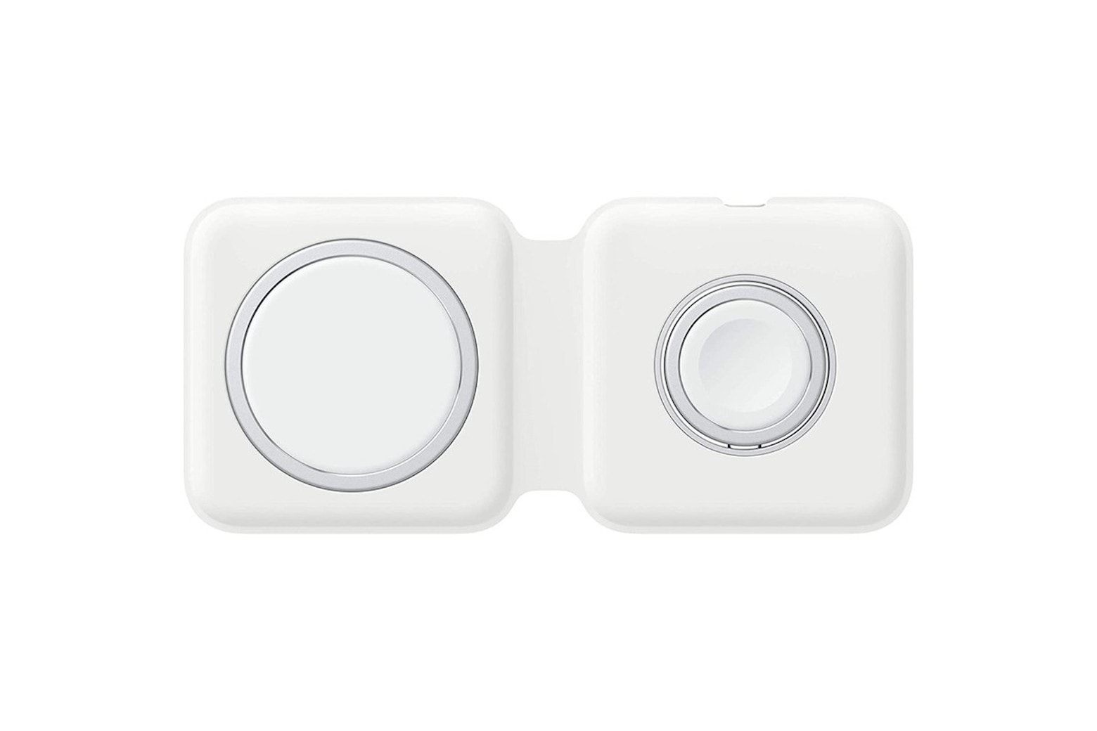 This MagSafe Charger powers your apple devices.