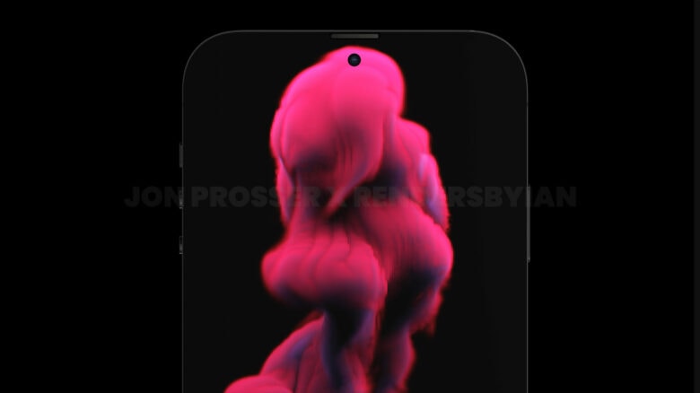 iPhone 14 without notch