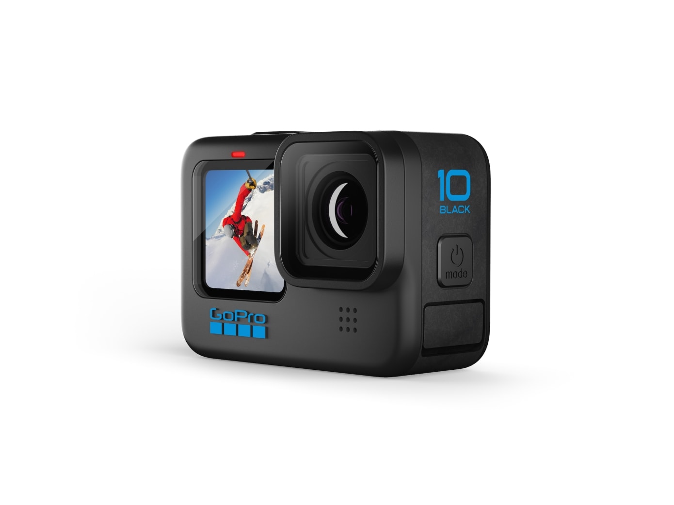 The GoPro Hero10 Black action camera features a new processor.