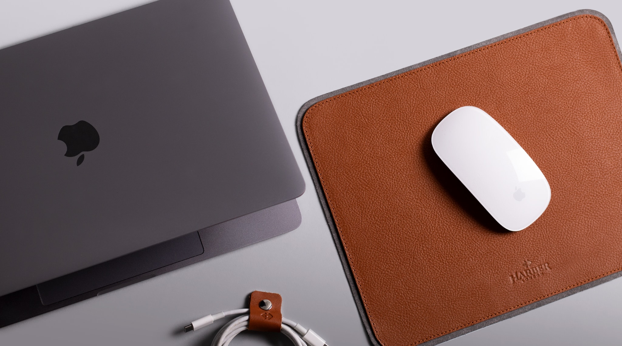 Is your mouse worthy of Harber London's leather mouse pad?