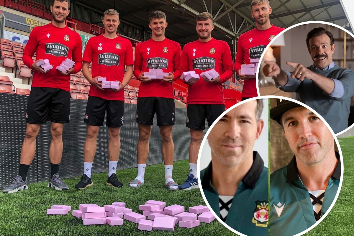 Wrexham AFC players will have to pace themselves with all those biscuits.