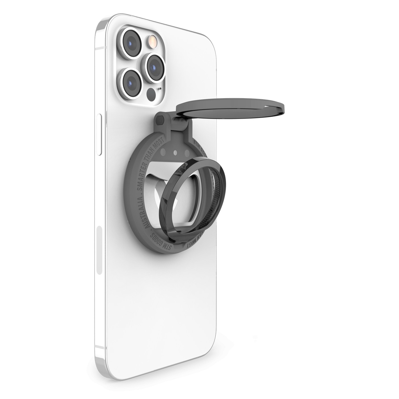 STM Goods MagLoop gives you clever options for handling your iPhone.