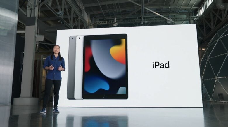 Apple California Streaming event: The new iPad gains some of the iPad Pro's tricks.