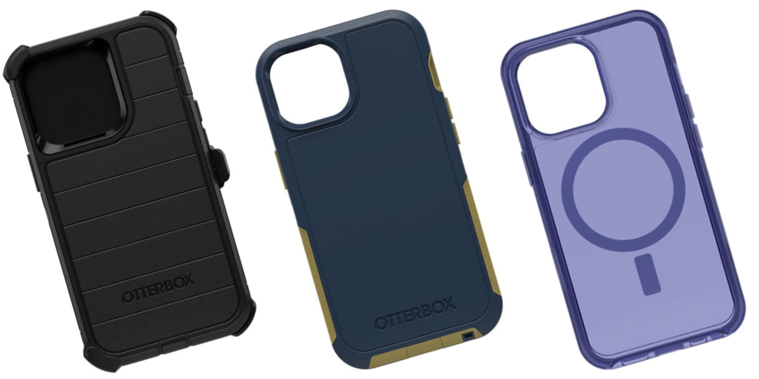 OtterBox iPhone 13 cases range from sleek to tough.