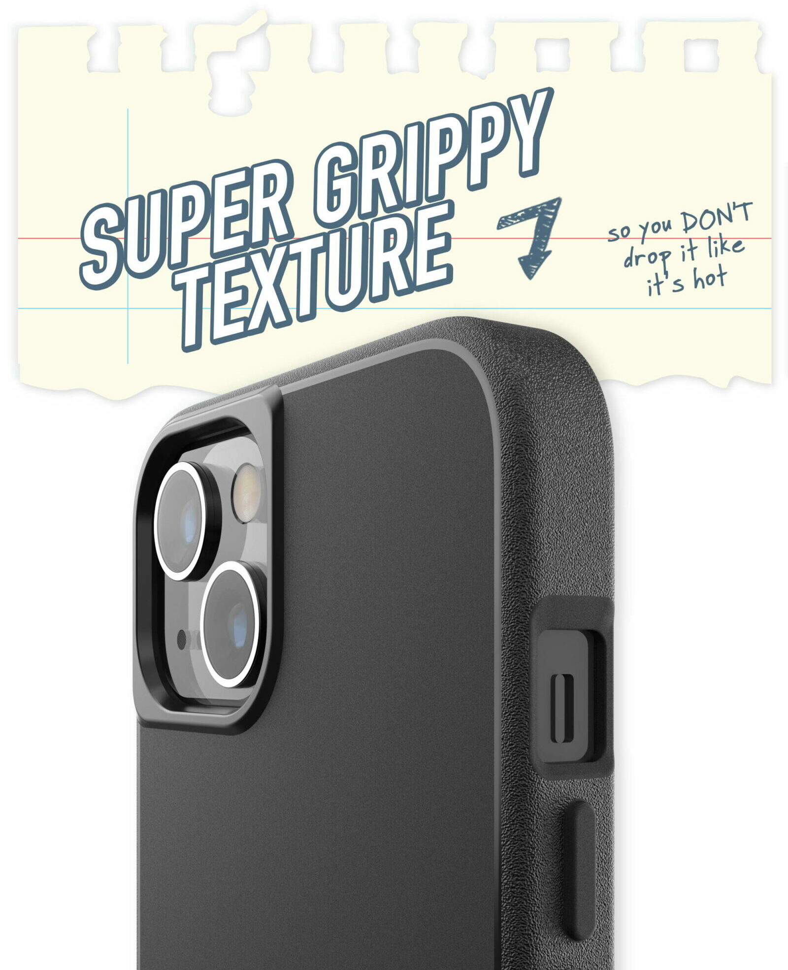 Gripmunk with MagSafe Slim Case giveaway: This case's extremely grippy texture means fewer toilet fails.
