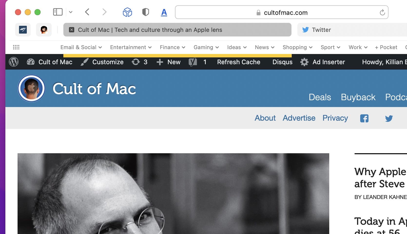 ActiveTab extension for Safari 15
