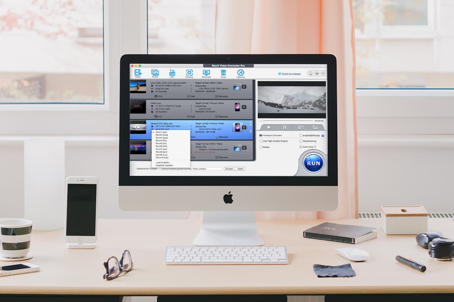 Download and transfer videos between your Mac easier than ever.
