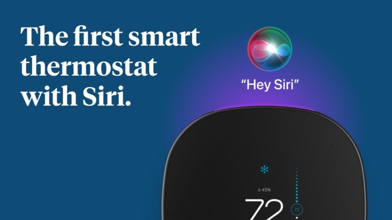 The Ecobee SmartThermostat with Voice Control is the first of many third-party devices to get Siri voice support.