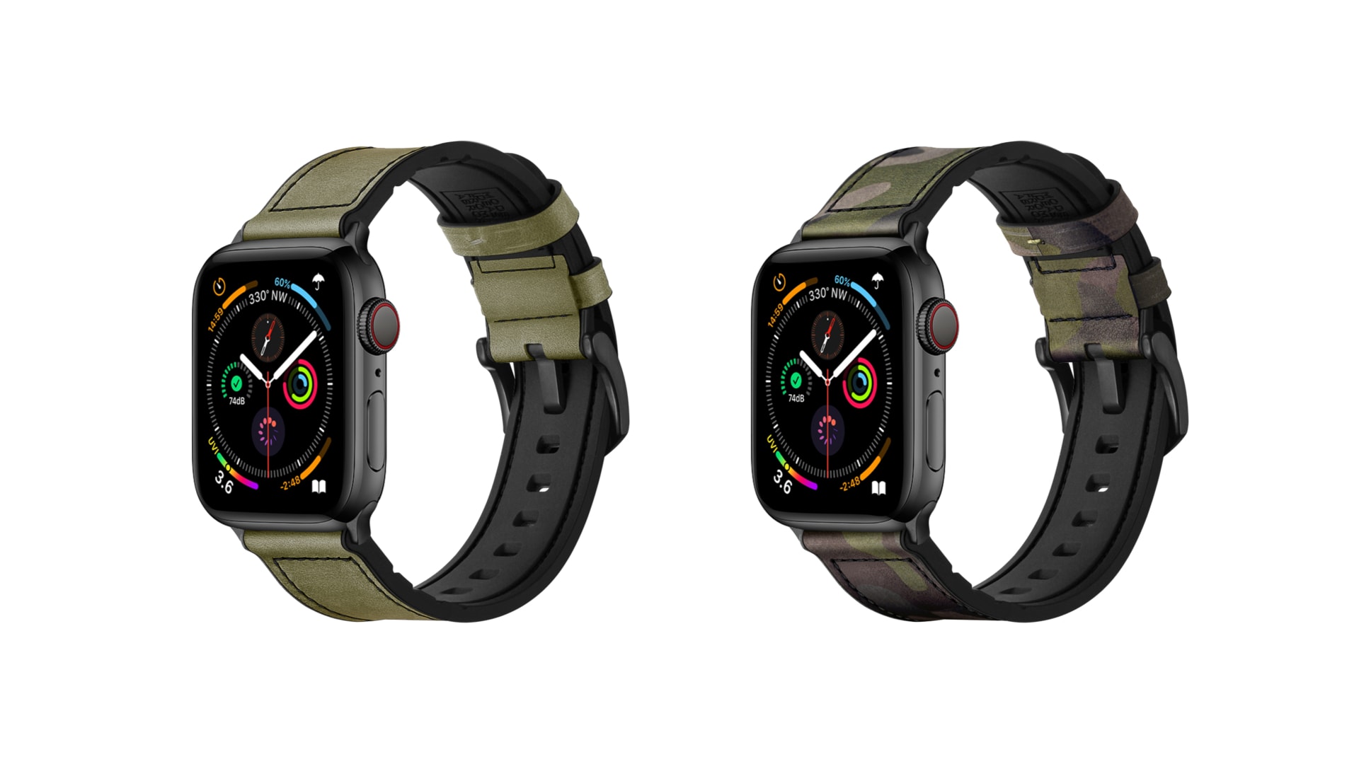 Mifa green bands for Apple Watch