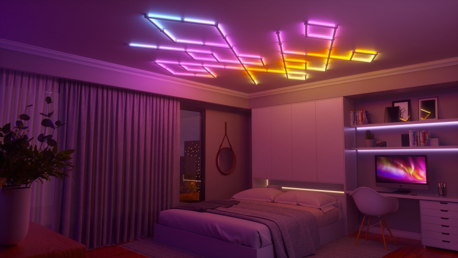Jazz up your decor with Nanoleaf Lines smart lights