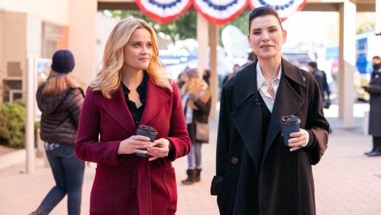 Reese Witherspoon and Julianna Margulies take each other for a ride on The Morning Show this week.