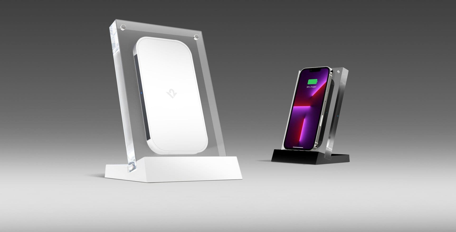 Twelve South's PowerPic Mod Wireless Charger looks like an unassuming piece of decor.