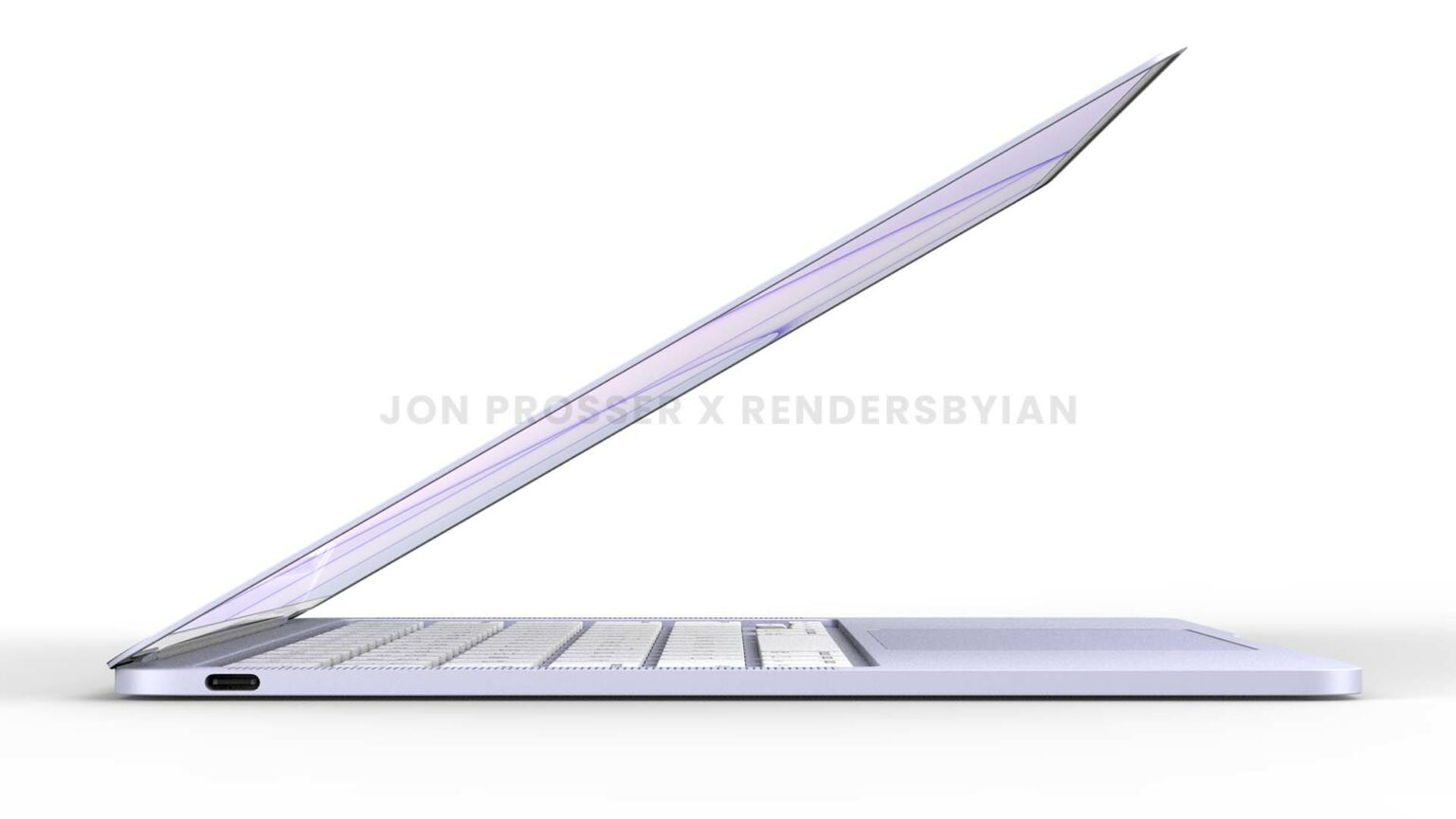 2022 MacBook Air render