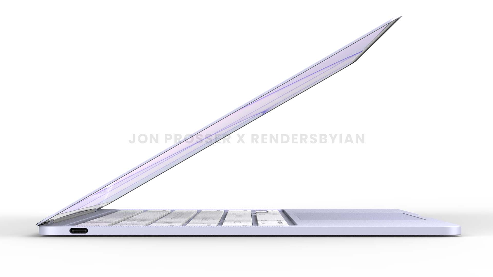 2022 MacBook Air render