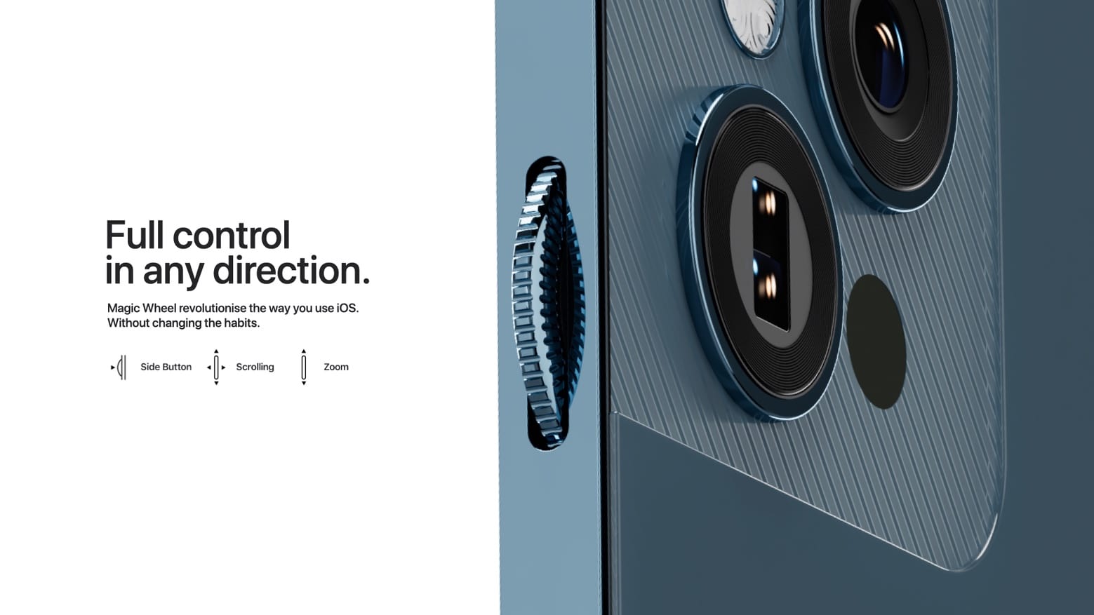 Brilliant iPhone 15 concept adds ‘Magic Wheel’ for new control options