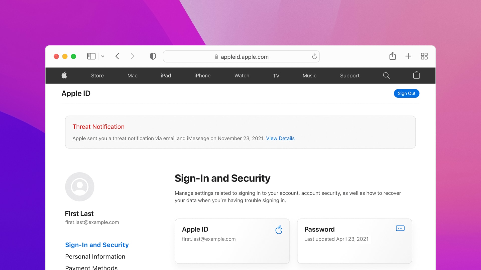 Apple threat alert for Pegasus spyware