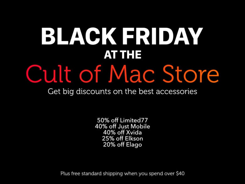 Cult of Mac Store Black Friday 2021