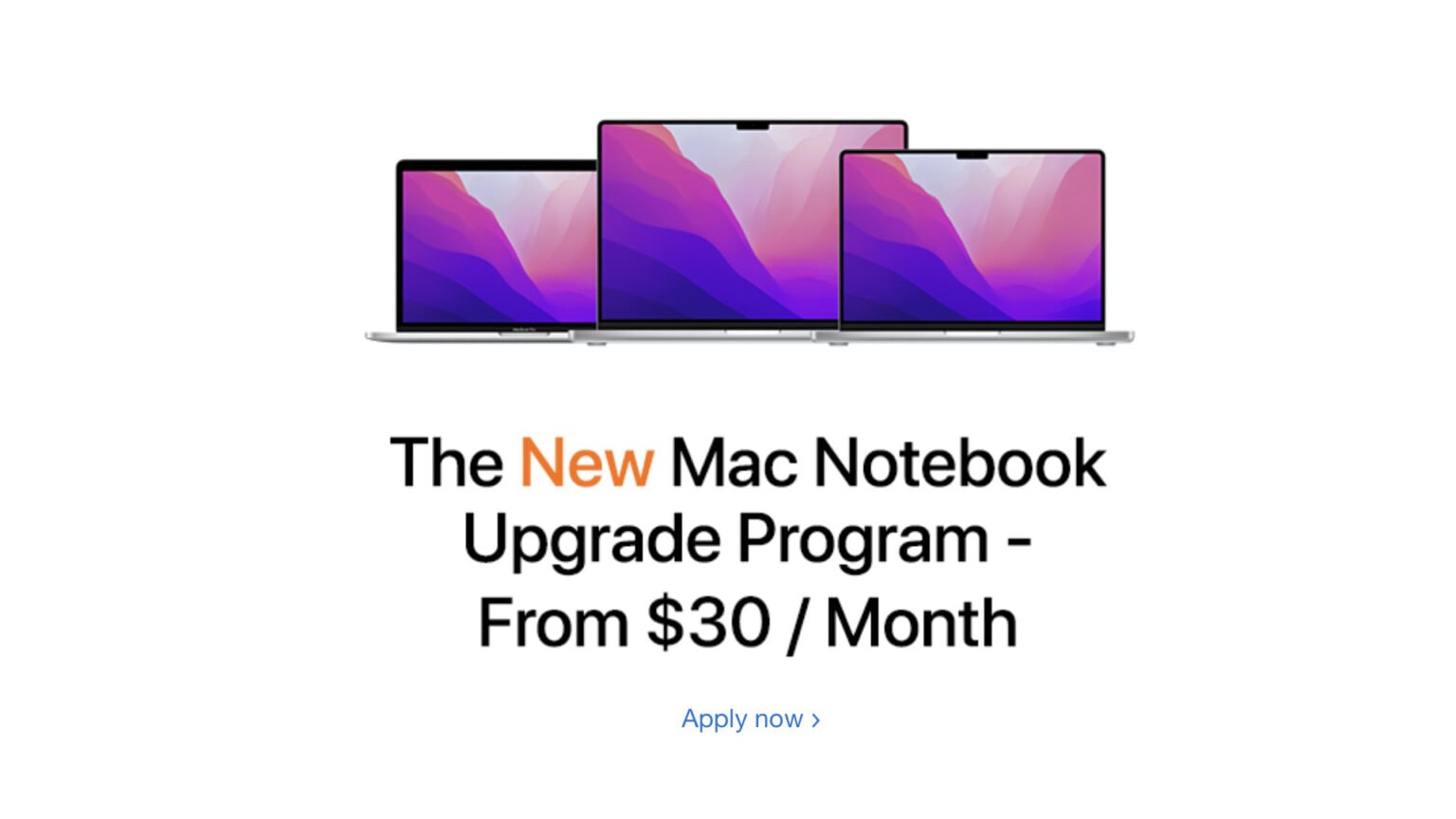 Apple Mac Upgrade Program