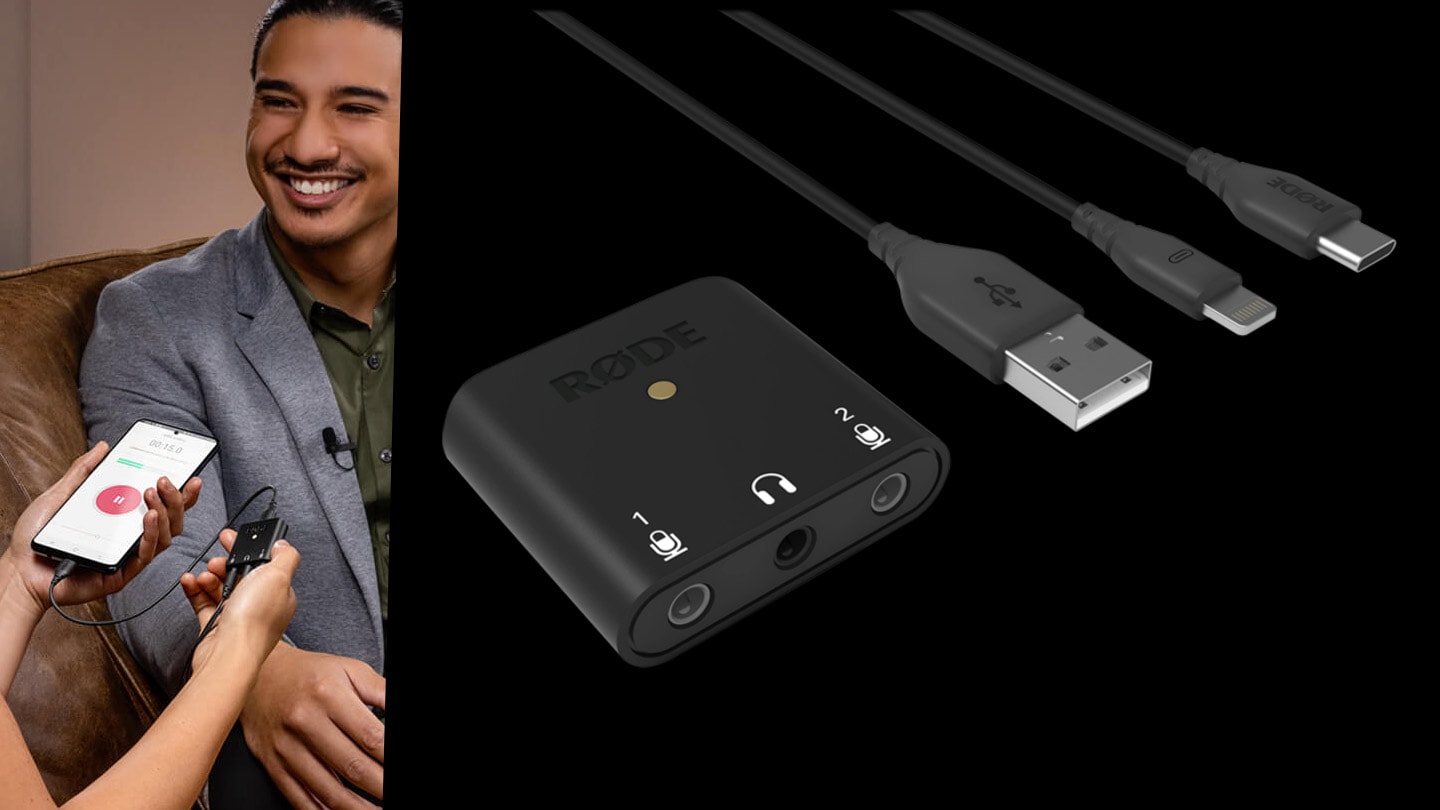 The new Rode AI-Micro turns your iPhone, iPad or MacBook into an audio recording studio.