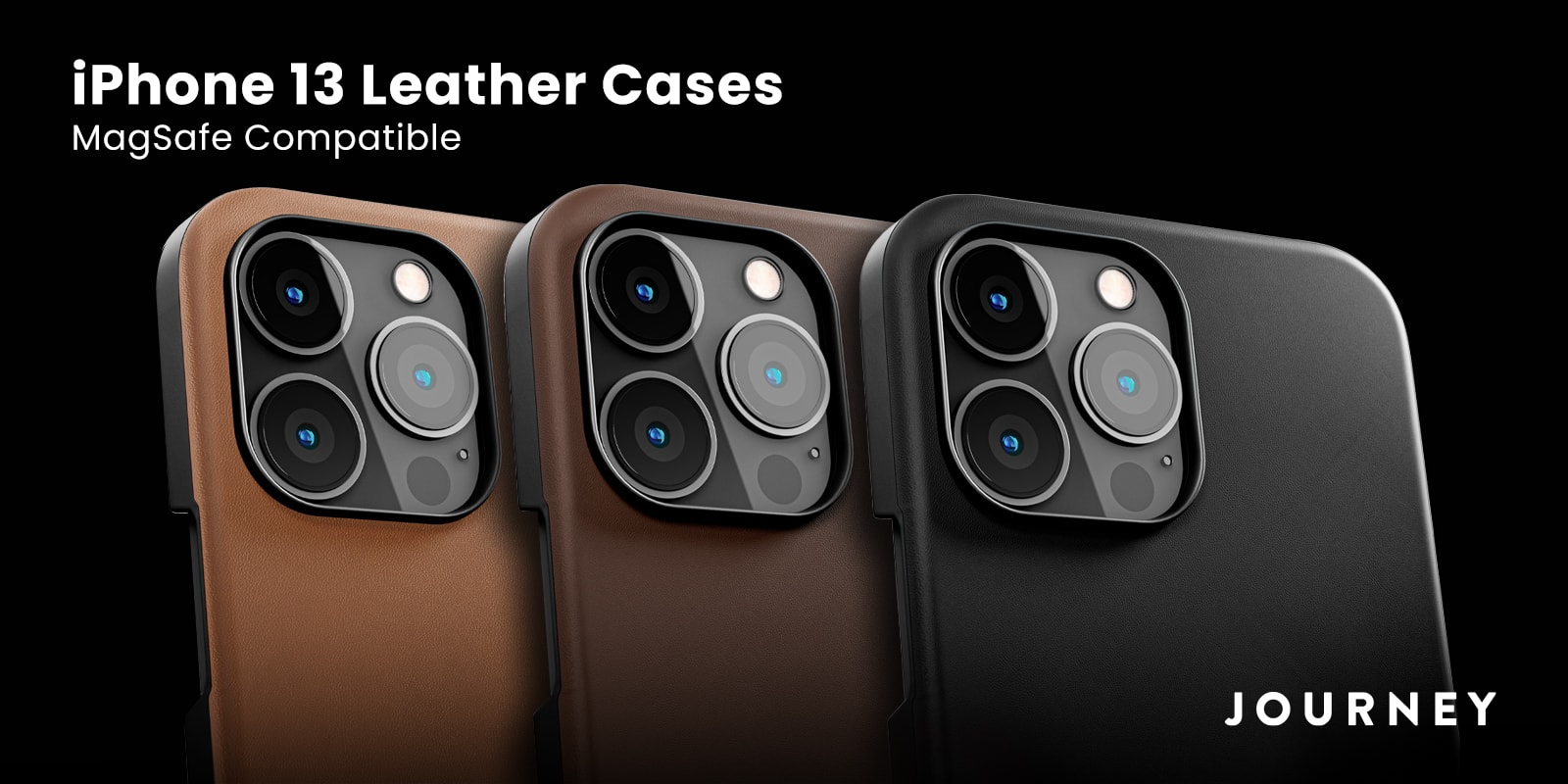 Journey's iPhone 13 Leather Case is a great Black Friday gift idea.