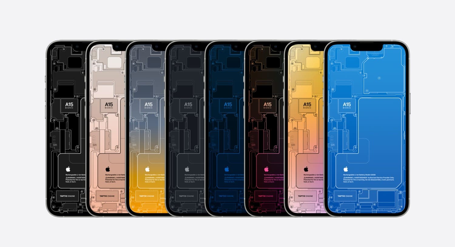 See what's inside your iPhone with these beautifully detailed wallpapers