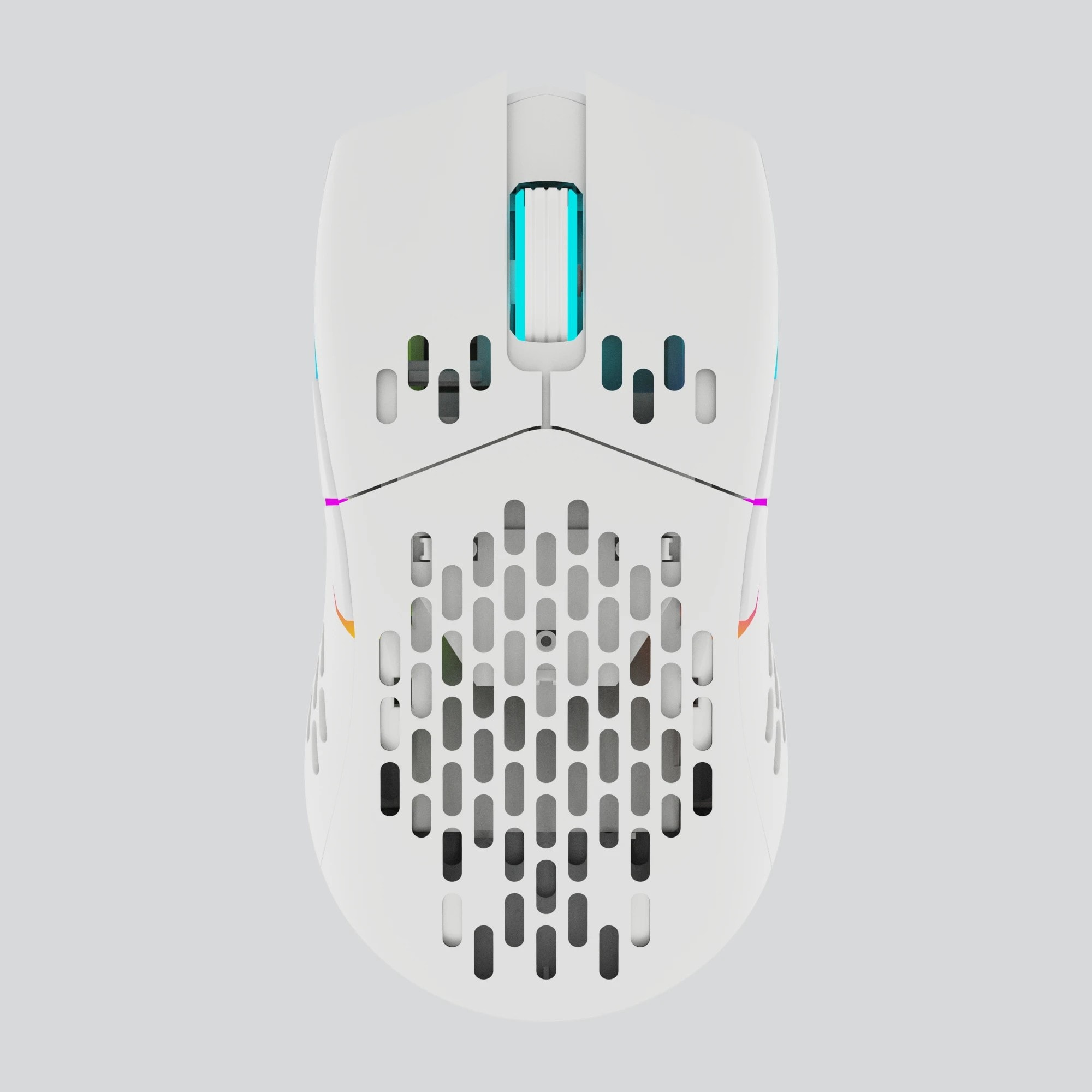 The Keychron M1 mouse comes in black or white colors. 