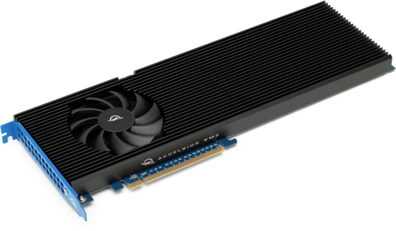 OWC's new Accelsior 8M2 SSD offers high-speed, high-capacity storage.