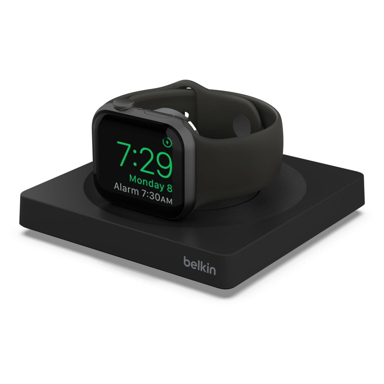 The new Belkin Boost Charge Pro is a portable Apple Watch charger.