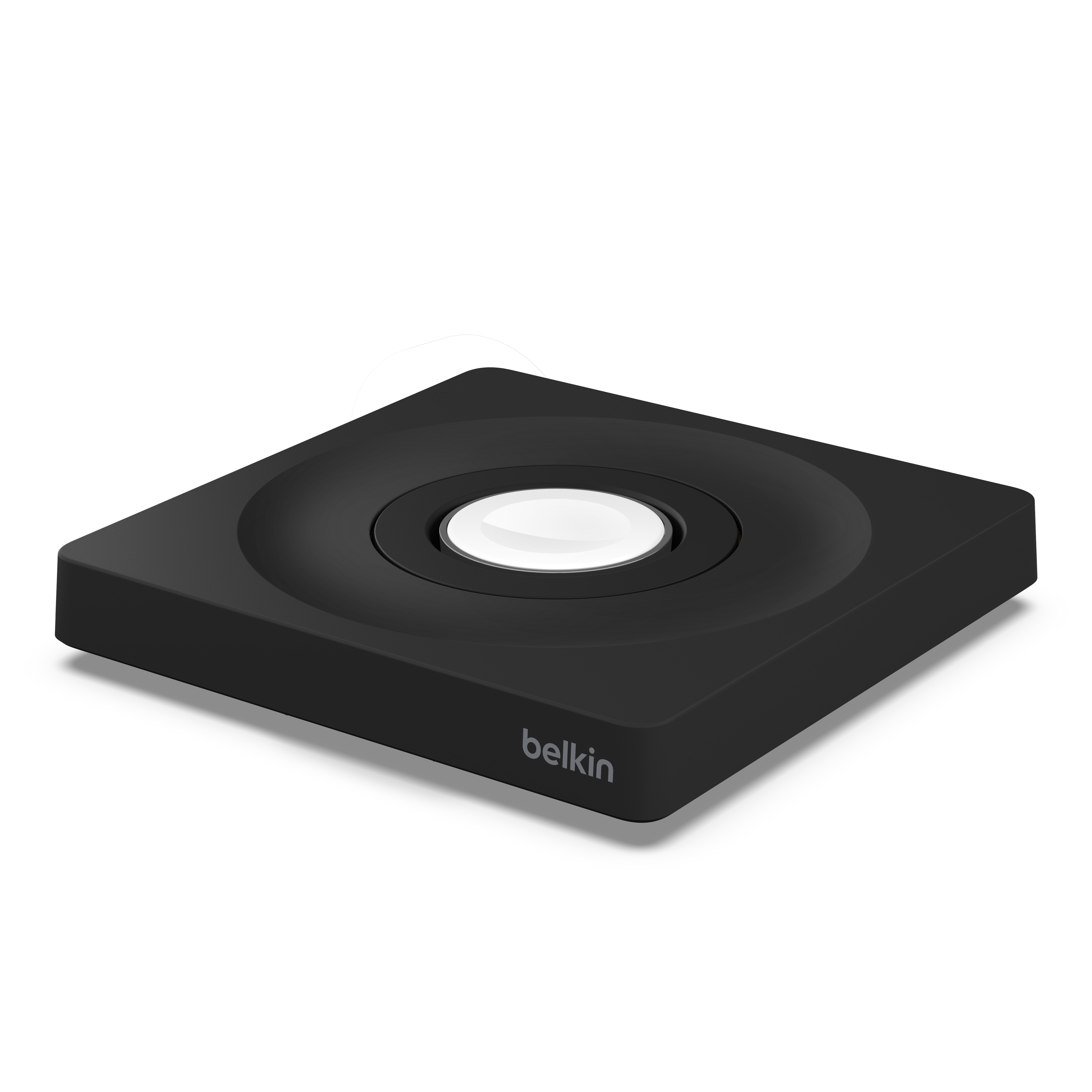With the Belkin Boost Charge Pro, the charging puck folds down into the base for easy portability.