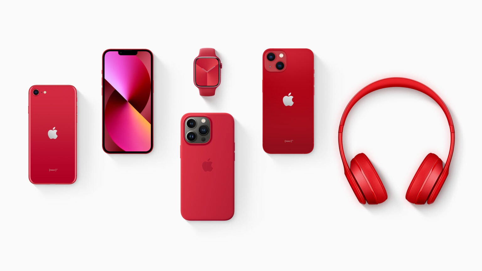 ProductRed iPhone 13 and Apple Watch Series 7