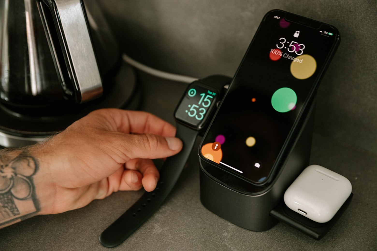 3-in-1 charging station for only $60.