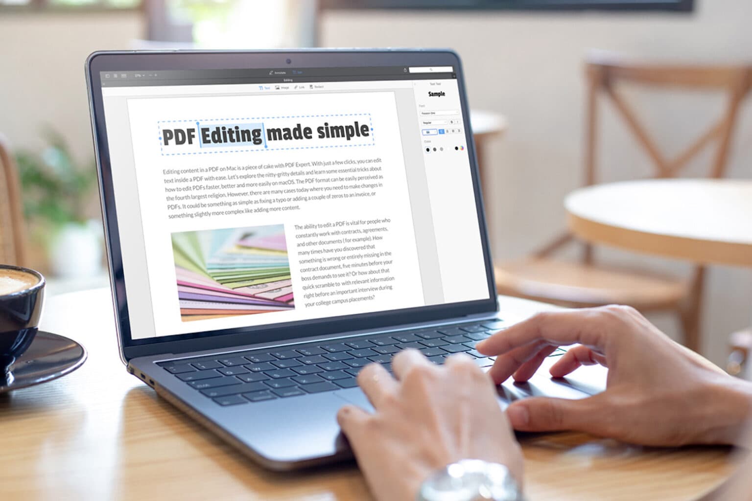 Edit PDFs with simplicity and ease with this award-winning software.