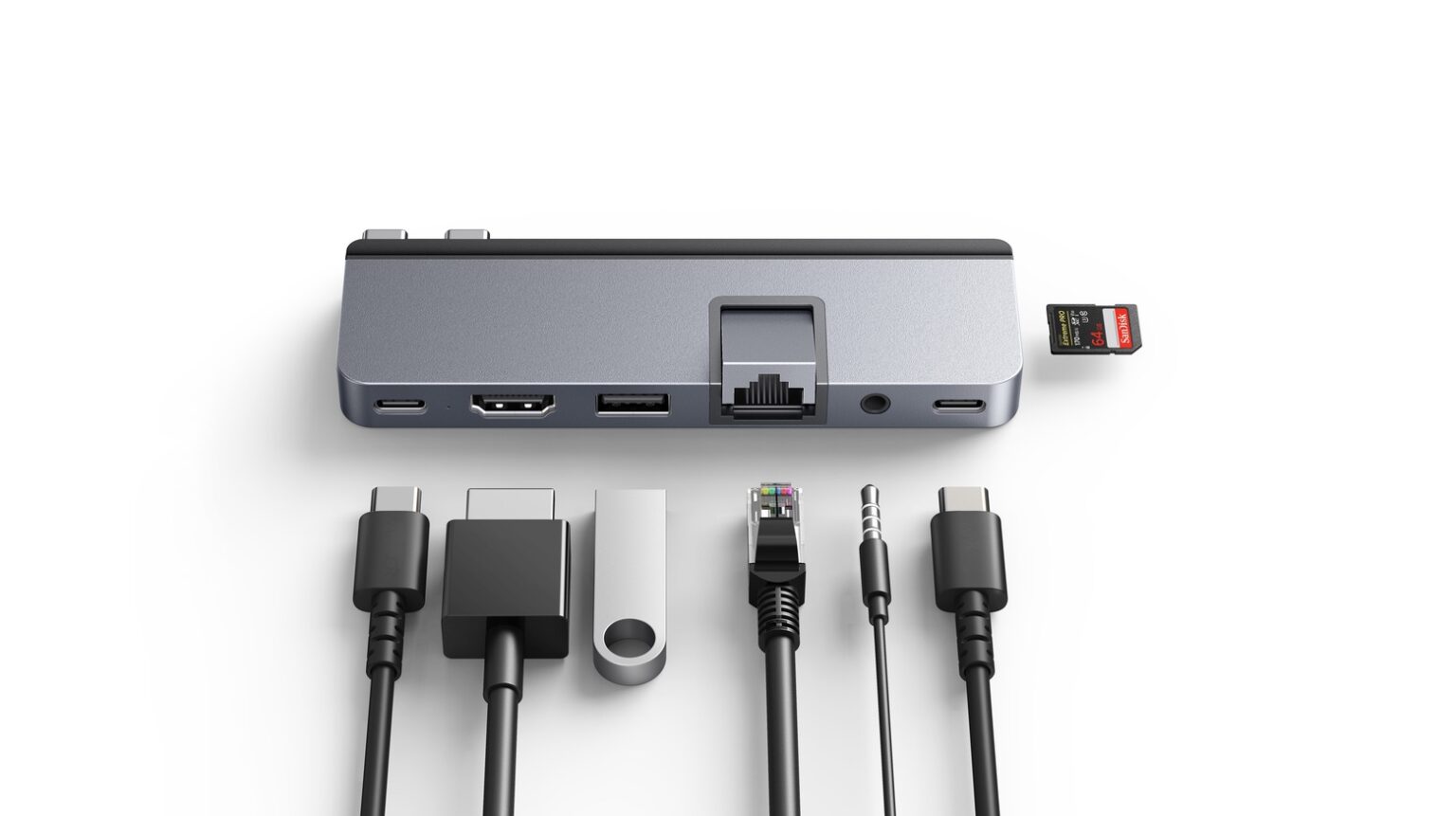 Add Ethernet and 6 more ports to MacBook with HyperDrive Duo Pro