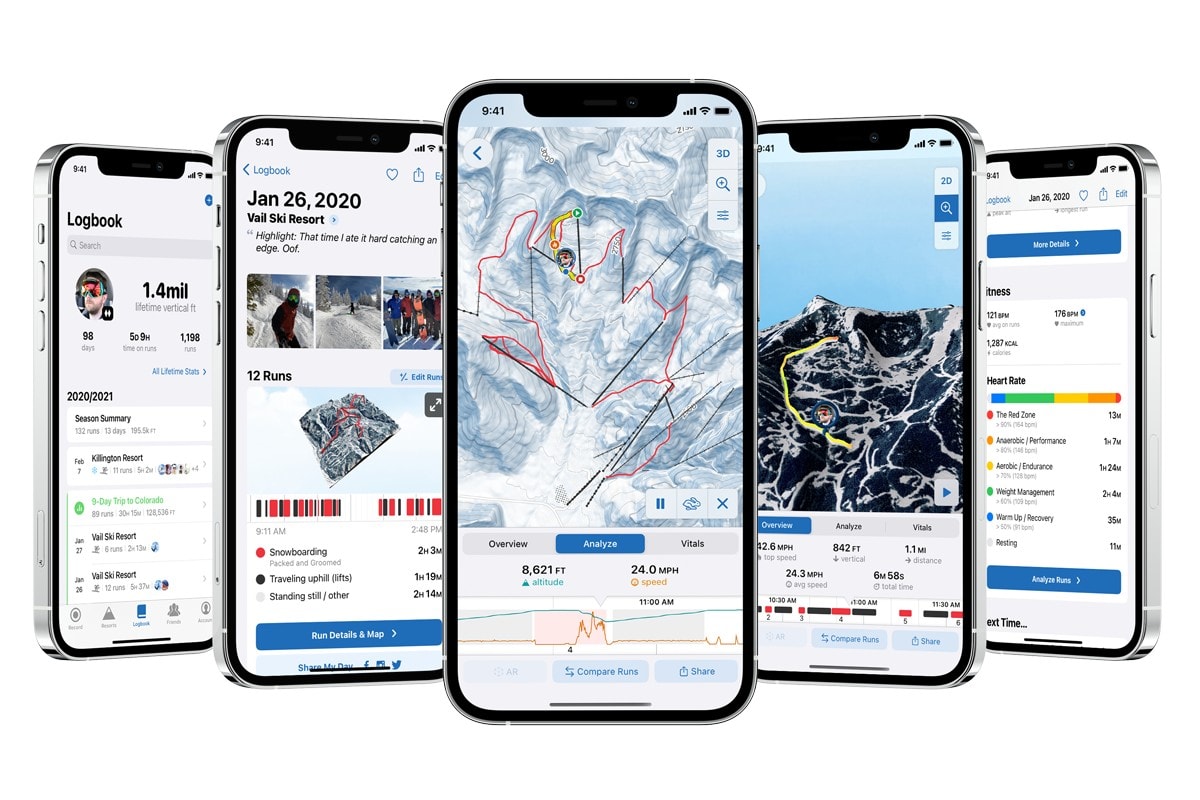 The Slopes app for skiers and snowboarders now has privacy-focused live location sharing and improved maps, among other new features.