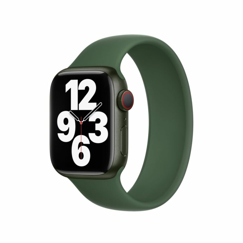 The Clover Solo Loop for Apple Watch comes in nine sizes -- as well as six other Solo Loop colors besides dark green.