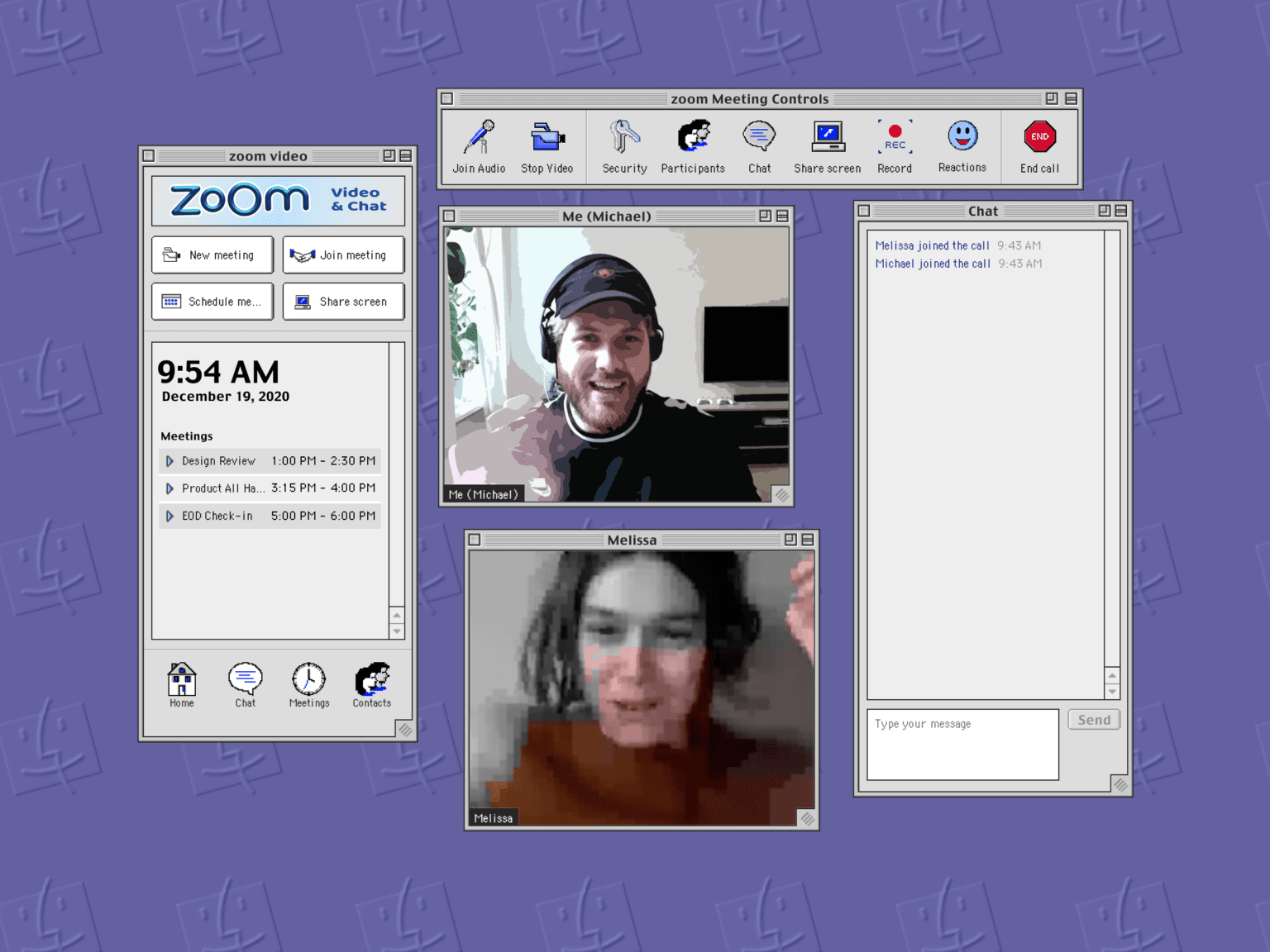 Zoom on Mac OS 9
