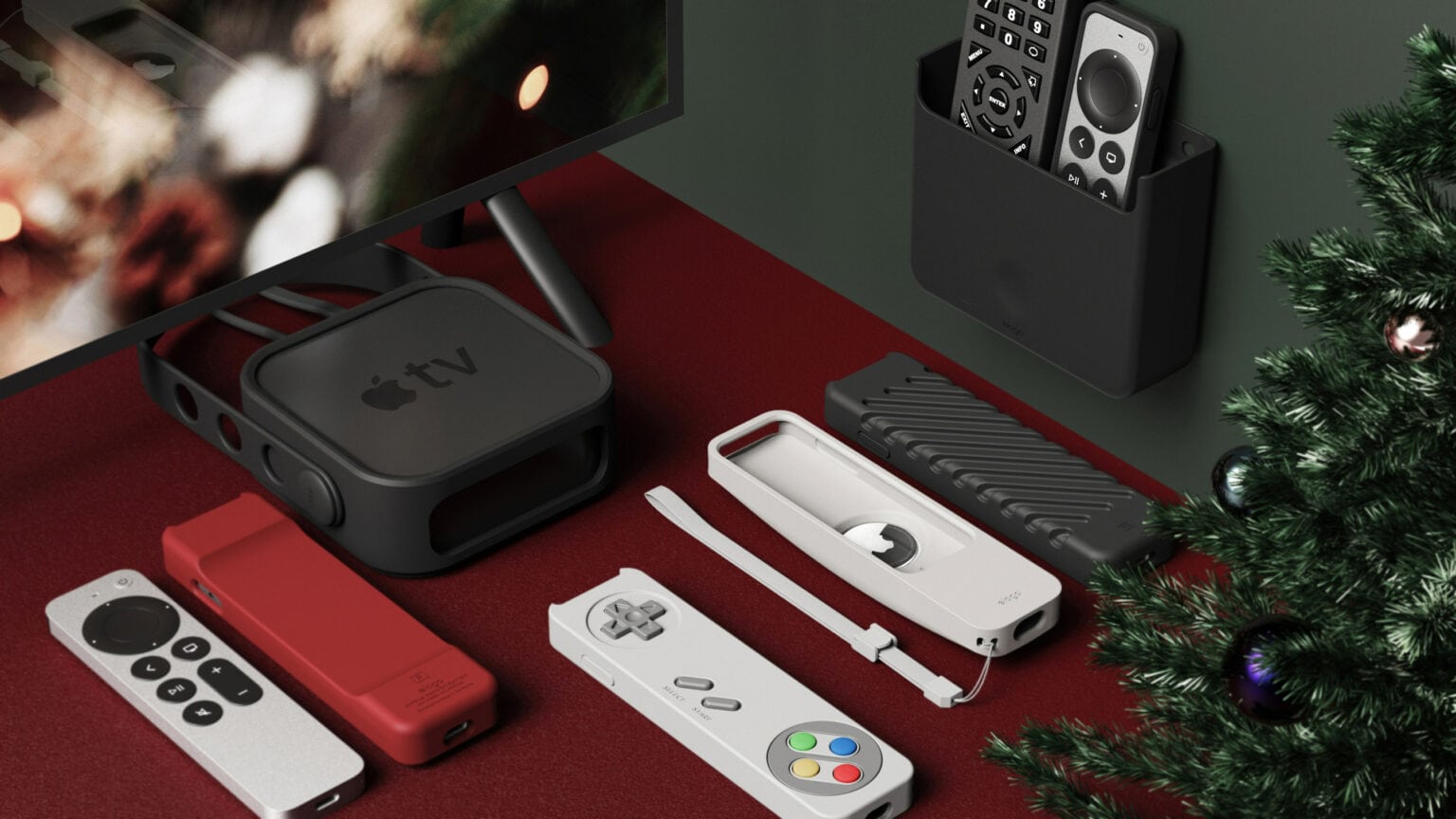 Elago has you covered with its new Apple TV remote cases, plus a handy mount.